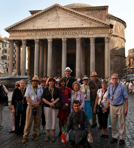 Italy in September 2016 with Fr. Pierz